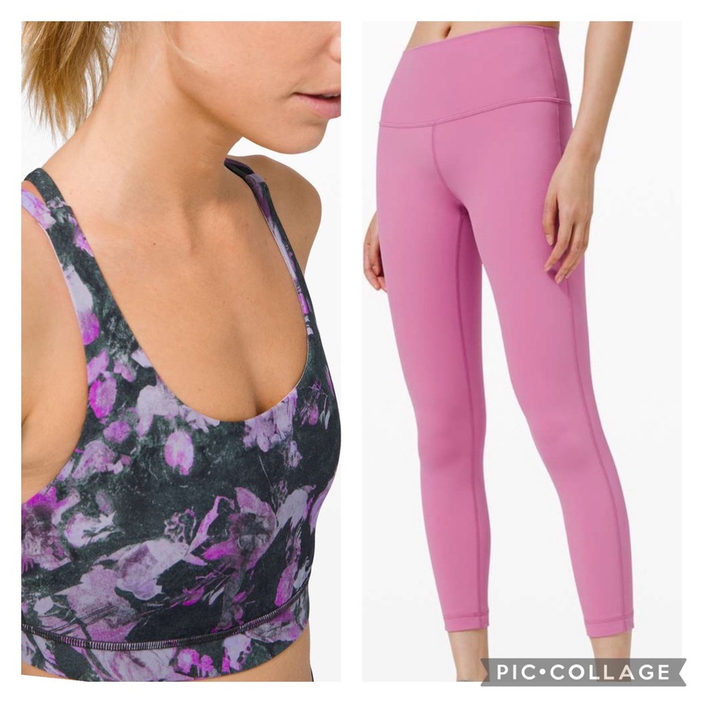 Lululemon Wunder Under High-Rise leggings and Energy bra set